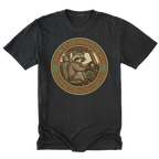 Black T-Shirt featuring the Dual Case Crawler Crew business days design on the front by Trail Snark.